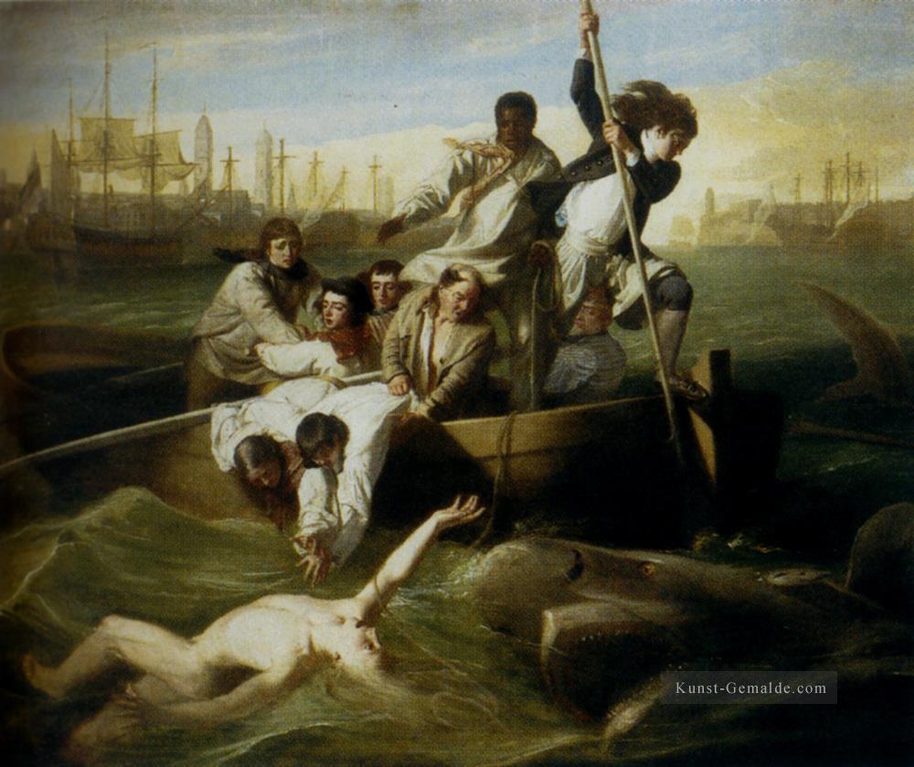 Brrok Watson und der Haifisch kolonialen Neuengland John Singleton Copley Ölgemälde